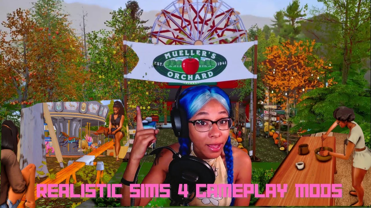New Realistic Mods For The Sims 4|| Gameplay
