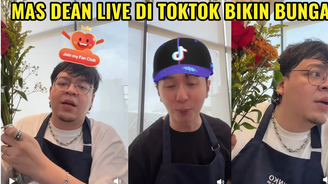 MAS DEAN LIVE DI TOKTOK #livestream 