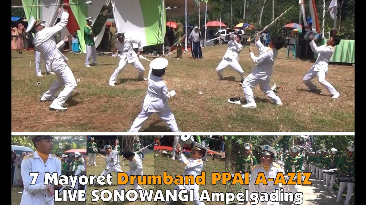 Drumband PPAI AL AZIZ Banjarpatoman LIVE Sonowangi Ampelgading Malang