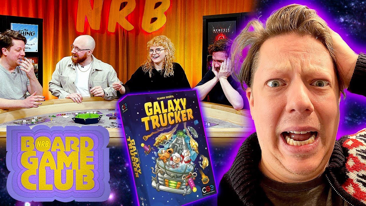 Let's Play GALAXY TRUCKER | Board Game Club