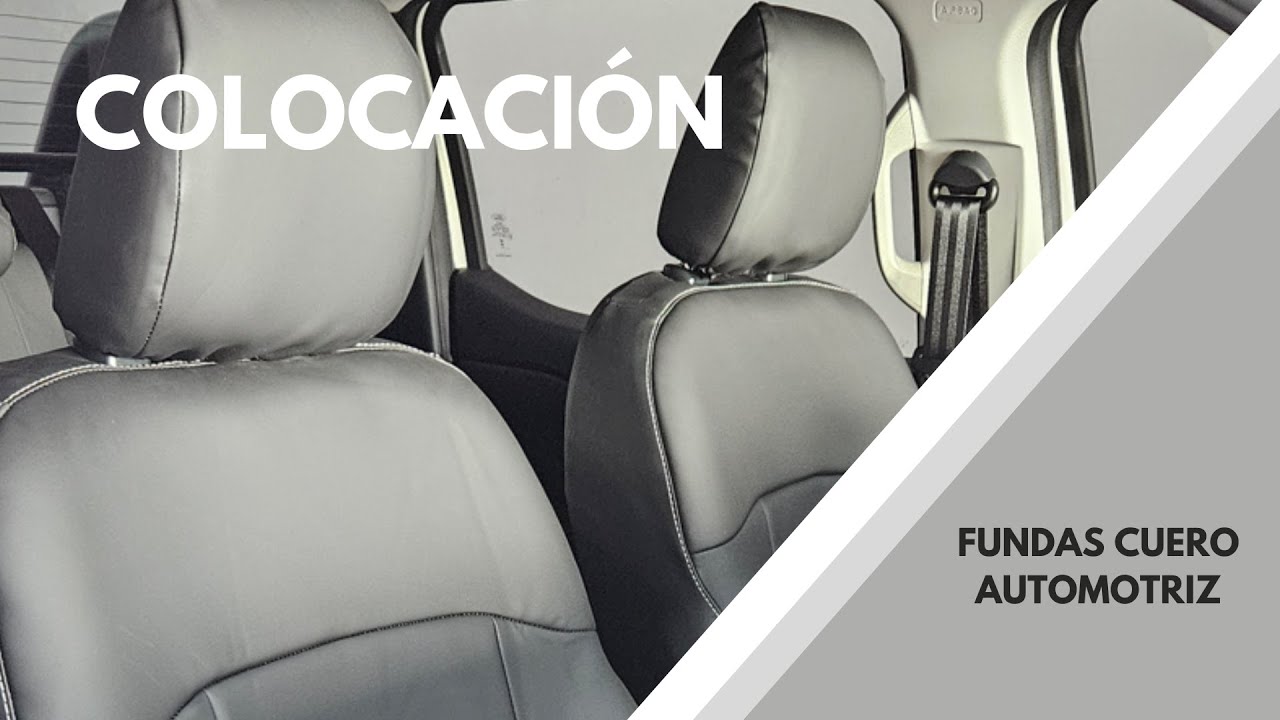 Instructivo colocación Fundas de cuero automotriz Ranger 2023+ - Paitubi Servicios