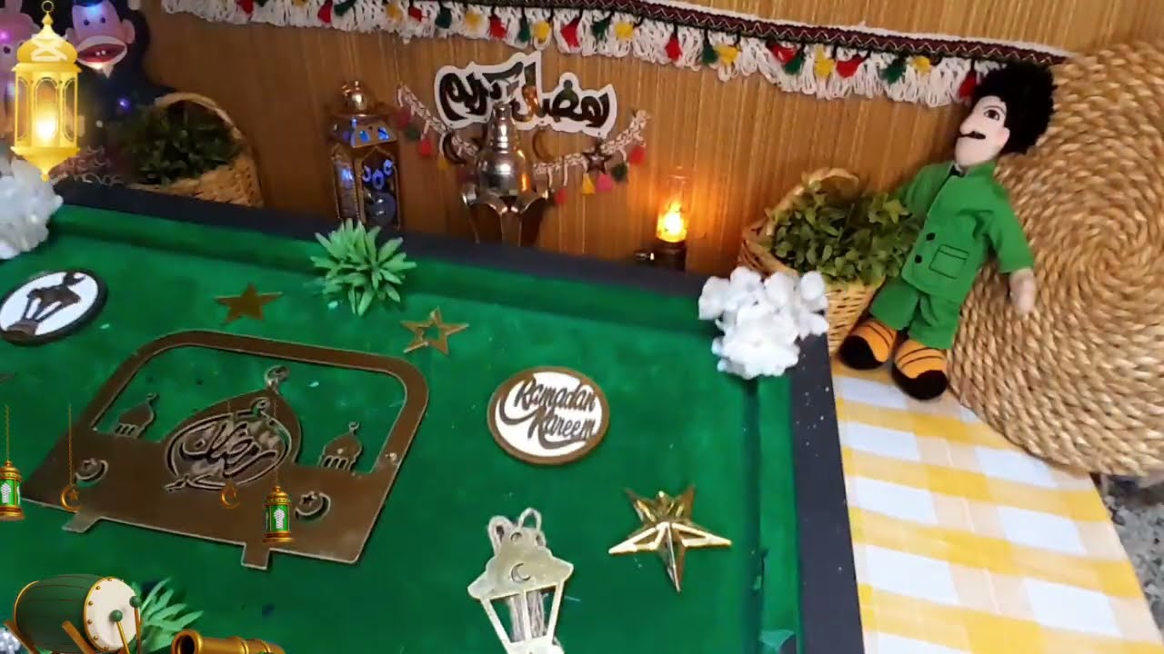 ديكور زينه رمضان 🌙 2026🌝 من اعاده تدوير رايكم بقى🫣