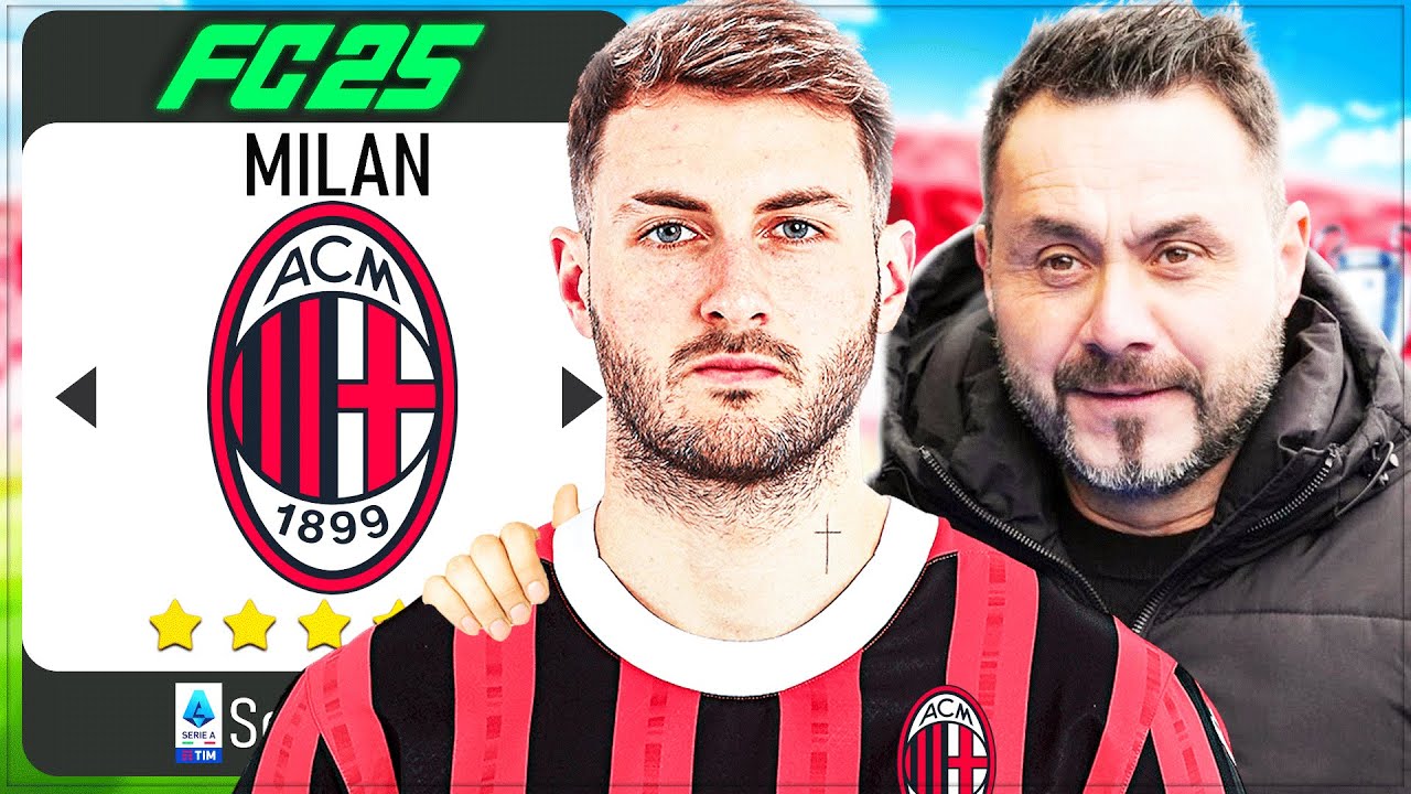 RIVOLUZIONO UN MILAN DISASTRATO CON L'UNICO ALLENATORE CHE PUO' SALVARLO: DE ZERBI!!