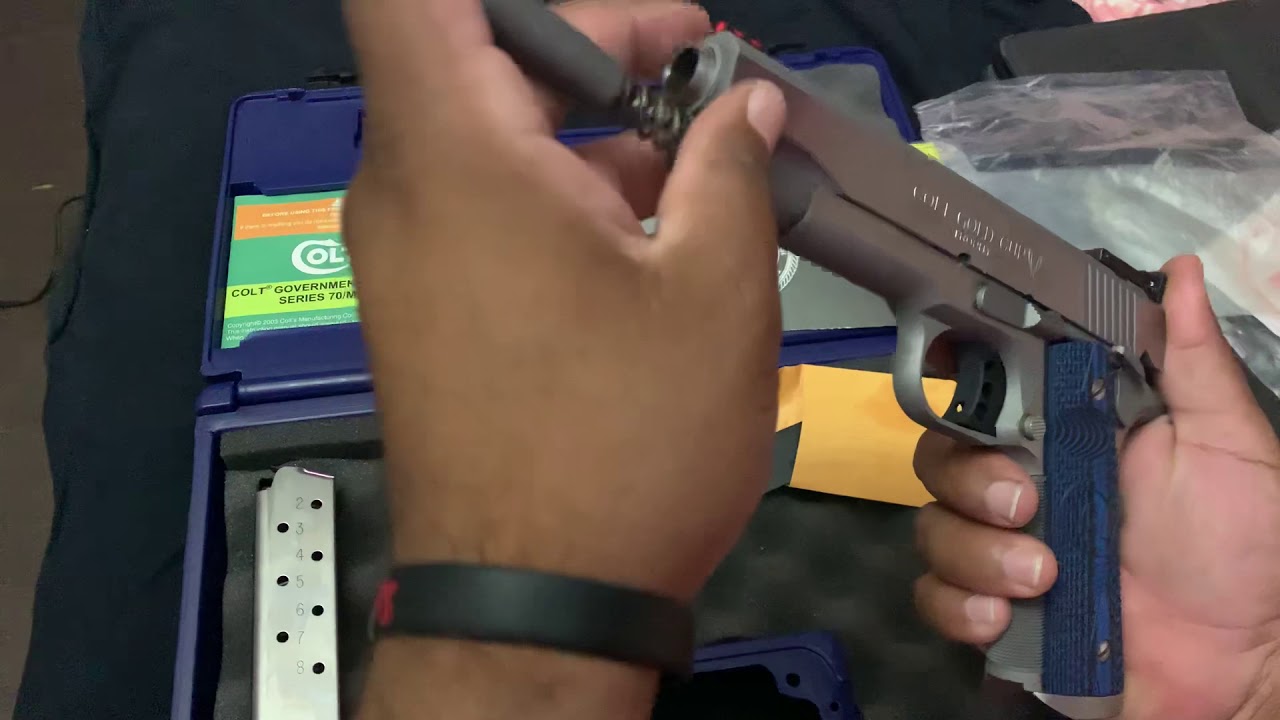 Colt Gold Cup Trophy stainless review 70 series  2017 release