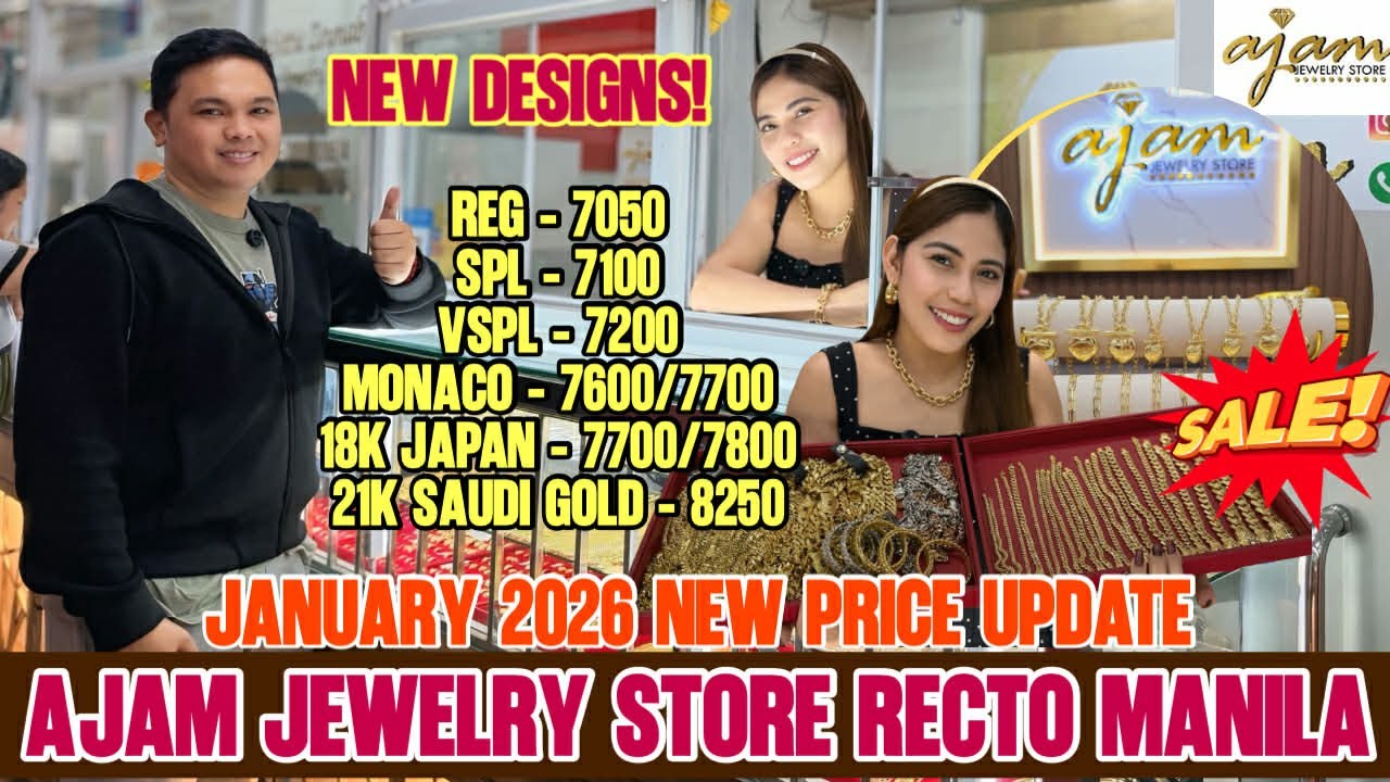 PRICELIST NG GOLD SA C.M RECTO 