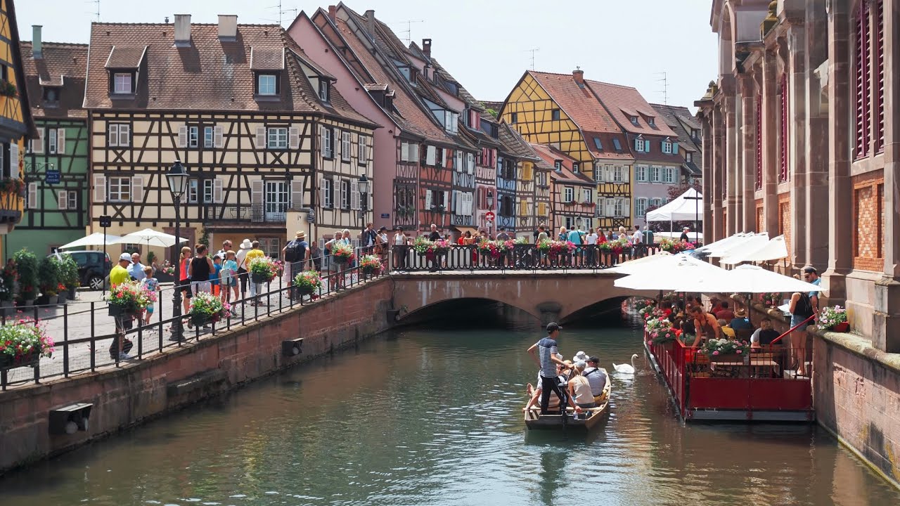 4K HDR - pittoresque Colmar, juin 2022