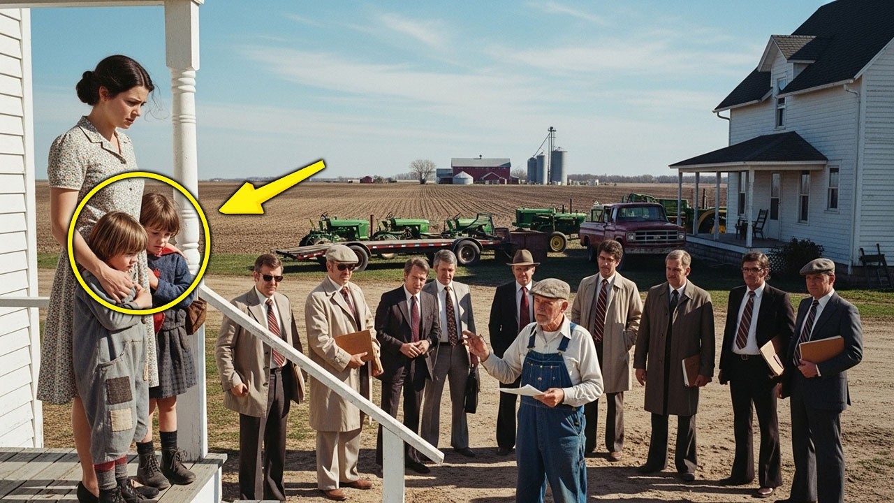 After She Buried Her Husband Monday, 15 Men Arrived Friday to Buy the 400-Acre Farm