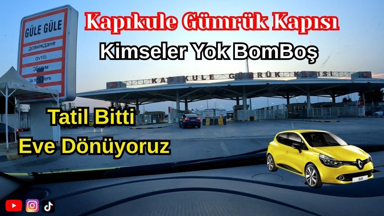 Eve Dönüş Gurbet Yolu 2025 Türkiye Fransa