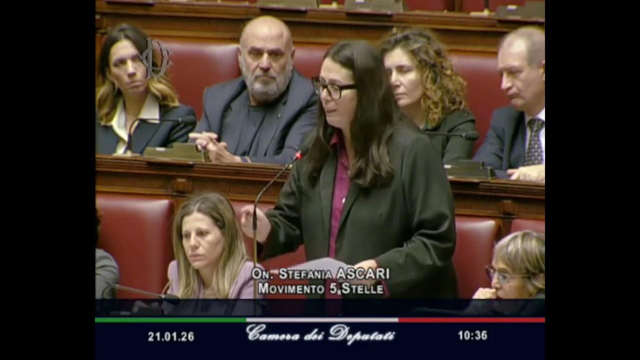 Stefania Ascari   M5S Camera   Intervento dopo comunicazioni Ministro Nordio in Aula 21/01/2026