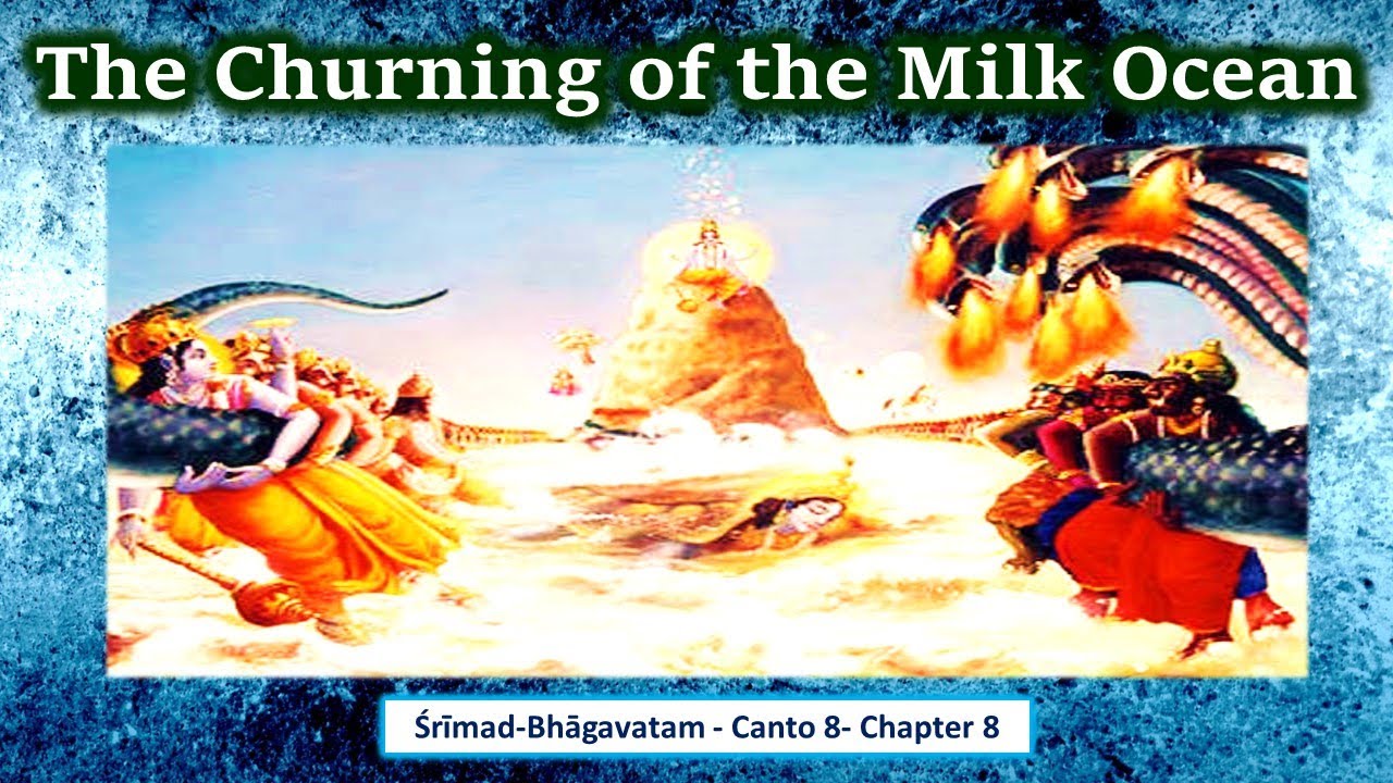 SB 8.8 Srimad Bhagavatam | Canto 8 | Chapter 8 | The Churning of the Milk Ocean