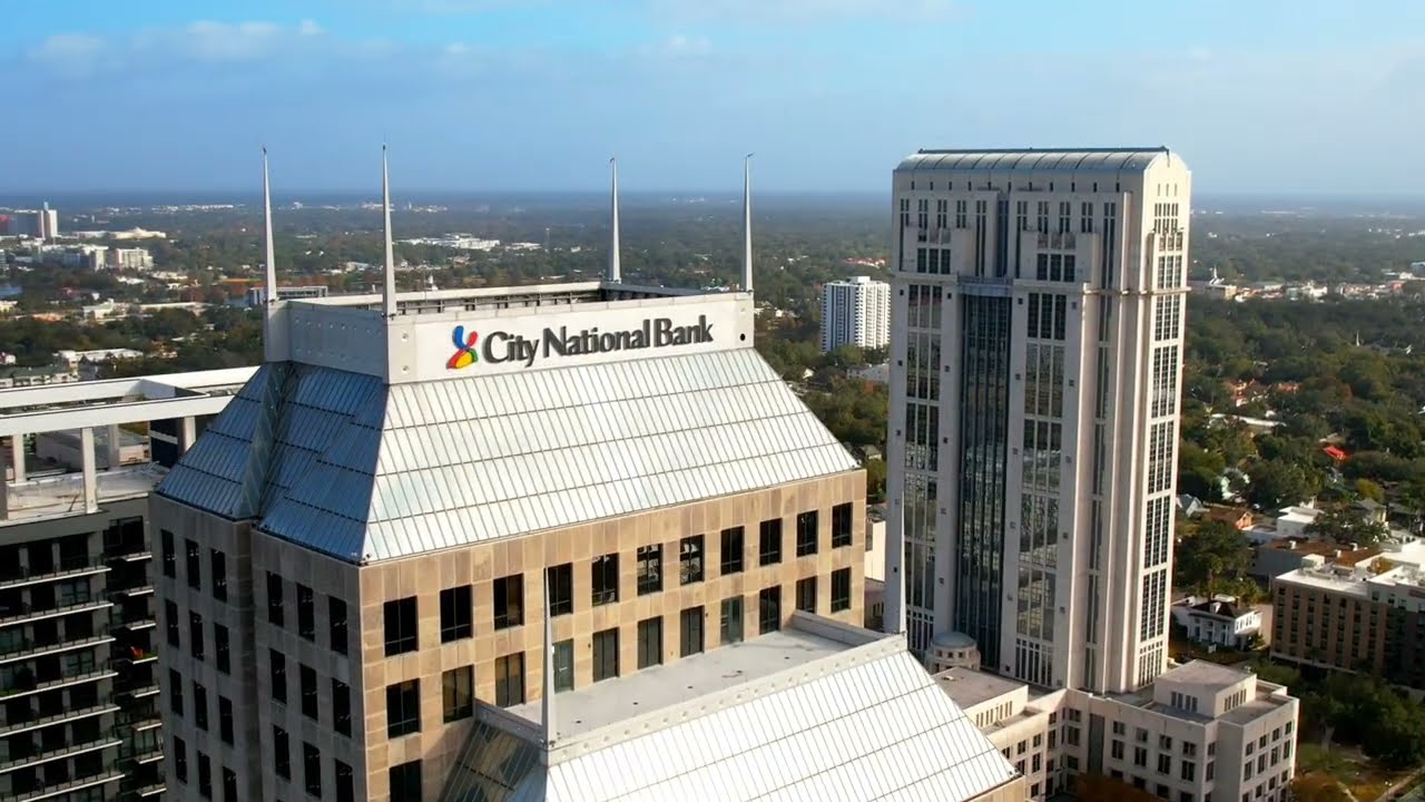 Orlando, the city beautiful! 4k drone 