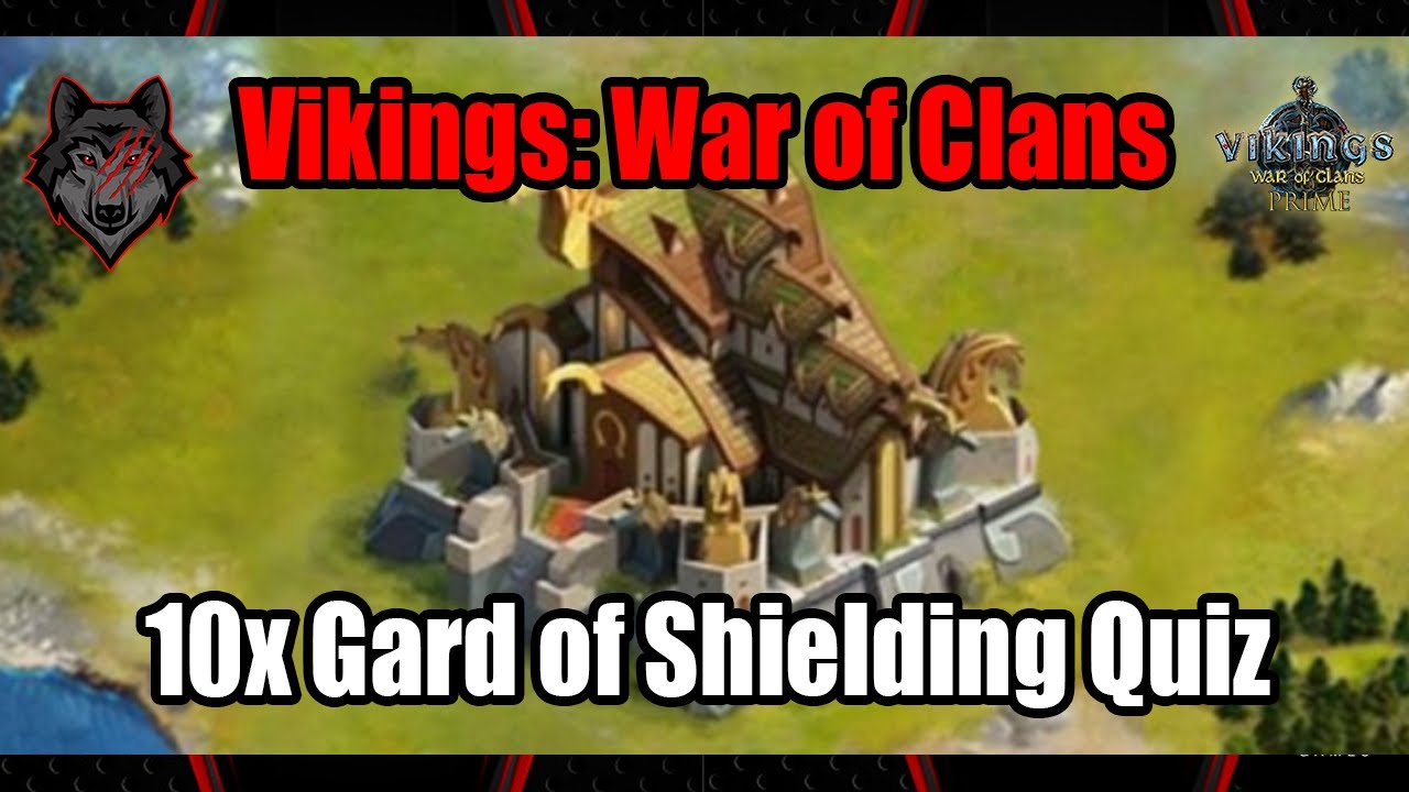 Vikings: War of Clans | 10x GARD OF SHIELDING LIVE QUIZ TRIVIA TIME! DO YOU HAVE WHAT IT TAKES??