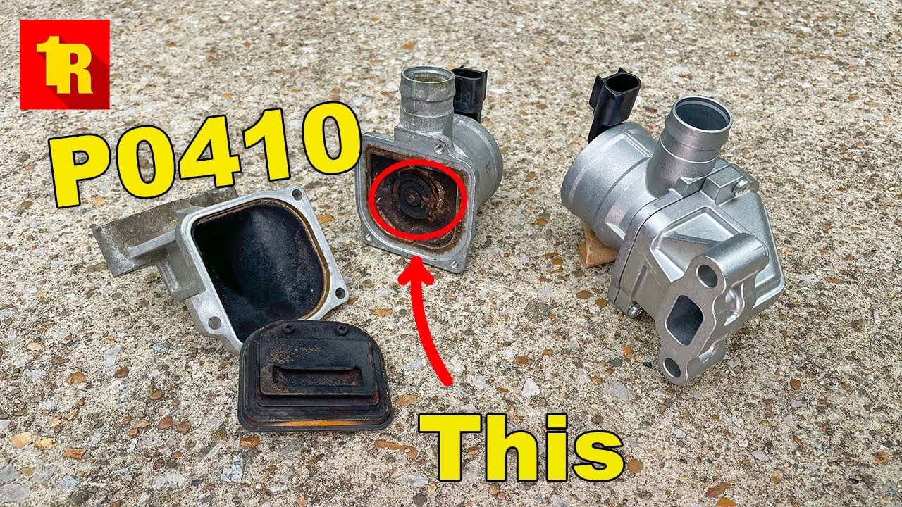 Код ошибки P0410 Check Engine ЛЕГКО ИСПРАВИТЬ! Система вторичного впрыска воздуха!