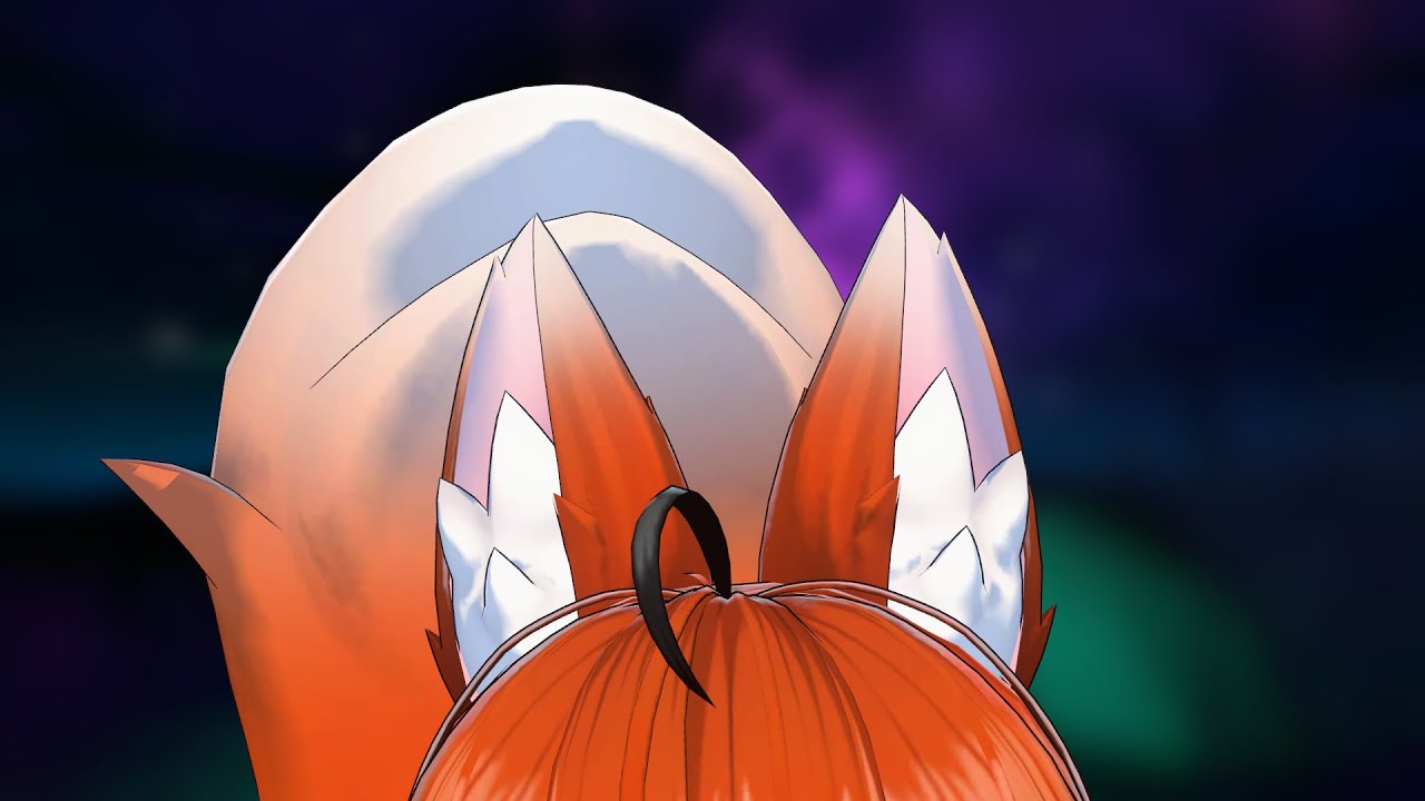 What the VTuber Fox doing?
