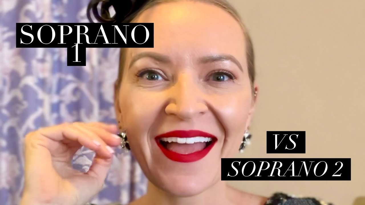 Soprano 1 vs. Soprano 2 in a Choir | Tanya Roberts