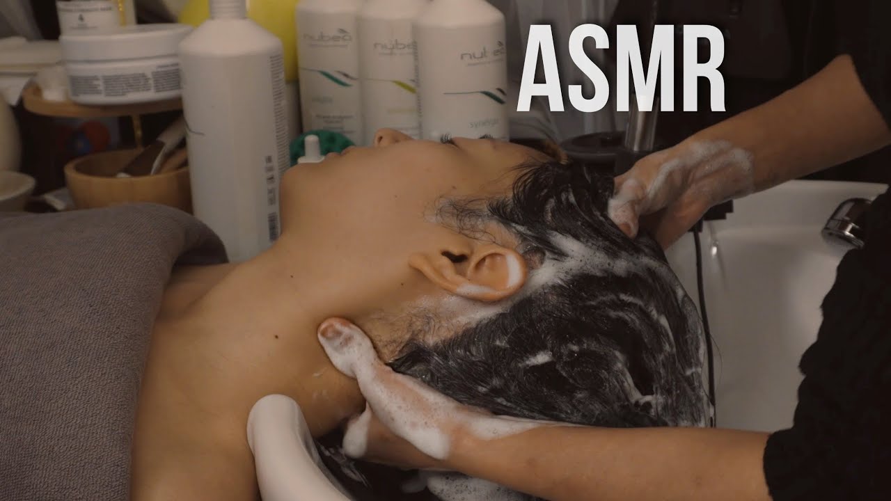 ASMR 😪 Hinoki Head Spa with Neck & Décolleté Massage for Deep Sleep