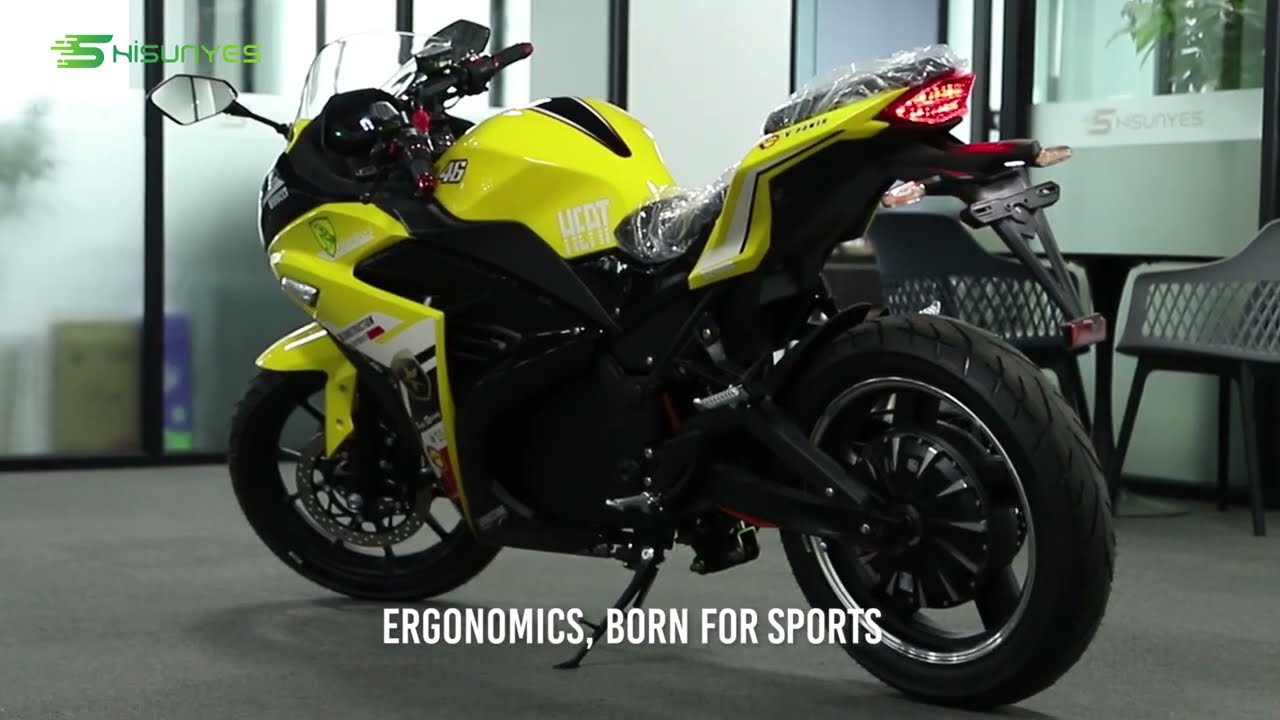 The Electric motorcycle V2(EEC)  with 72v20ah