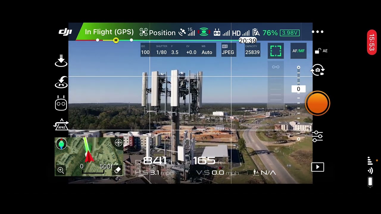Cell Tower Inspection from Mavic 2 Pro drone
