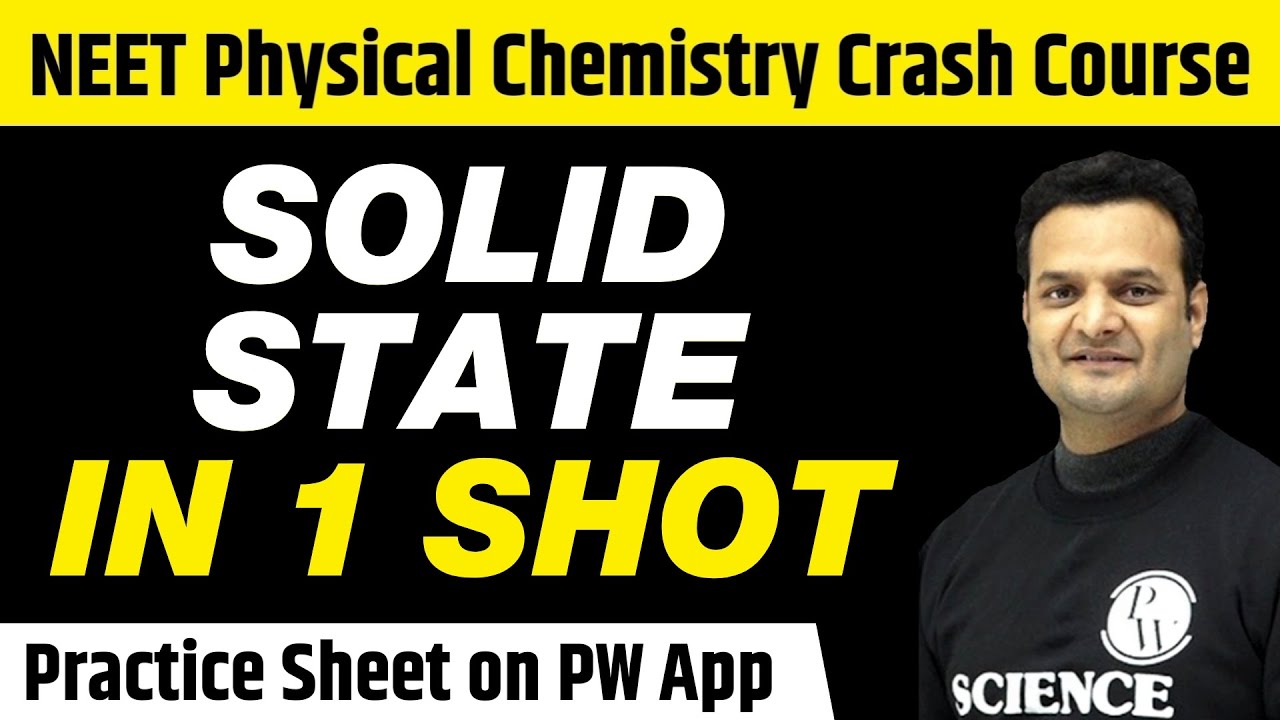 SOLID STATE in 1 Shot - All Concepts, Tricks & PYQs Covered | Class 12 | NEET