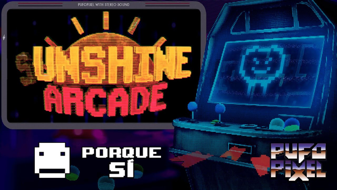 Si Pac-Man y METAL GEAR tuvieran un hijo raro. Unshine Arcade - PufoPixel T05 E10