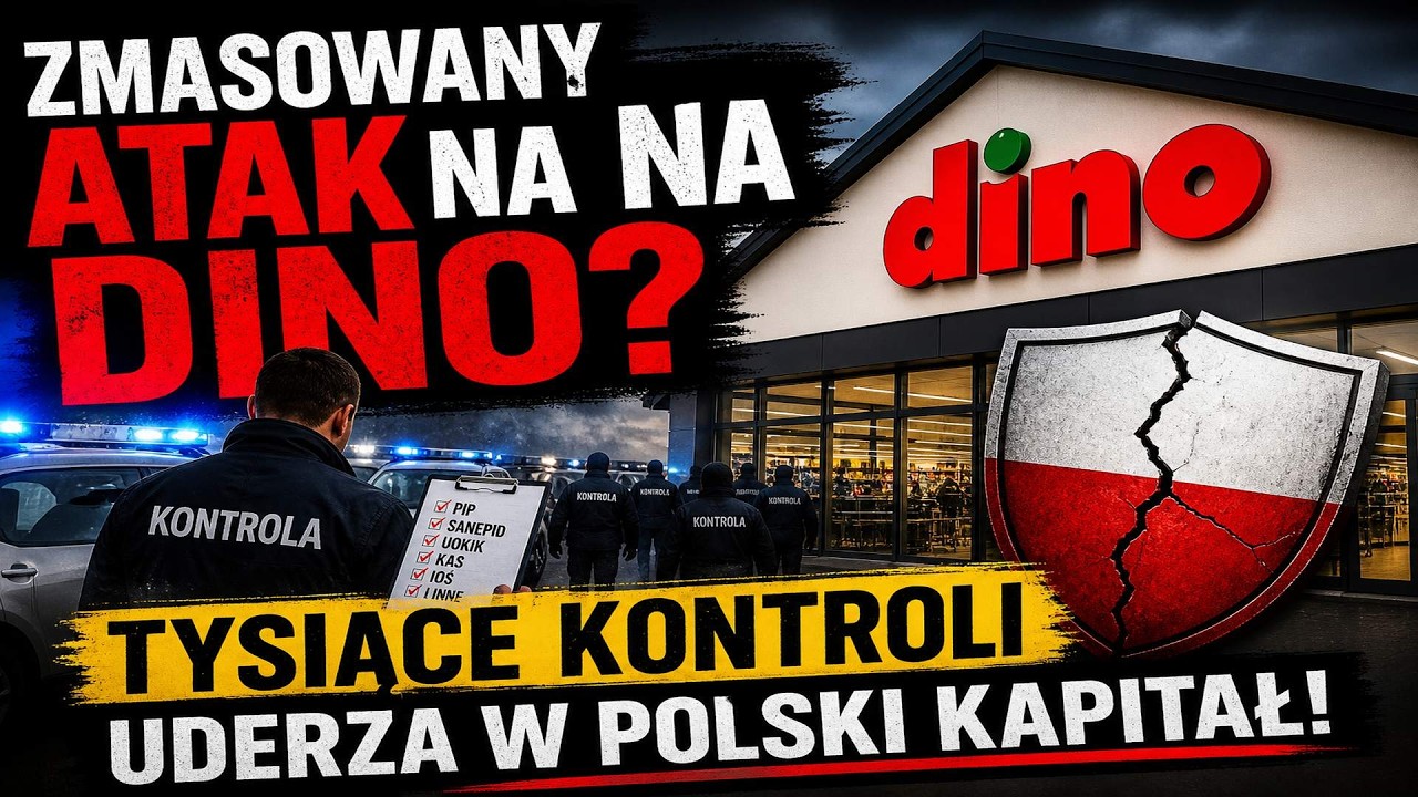 Zmasowany atak na Dino? | Tysiące kontroli uderza w polski kapitał!