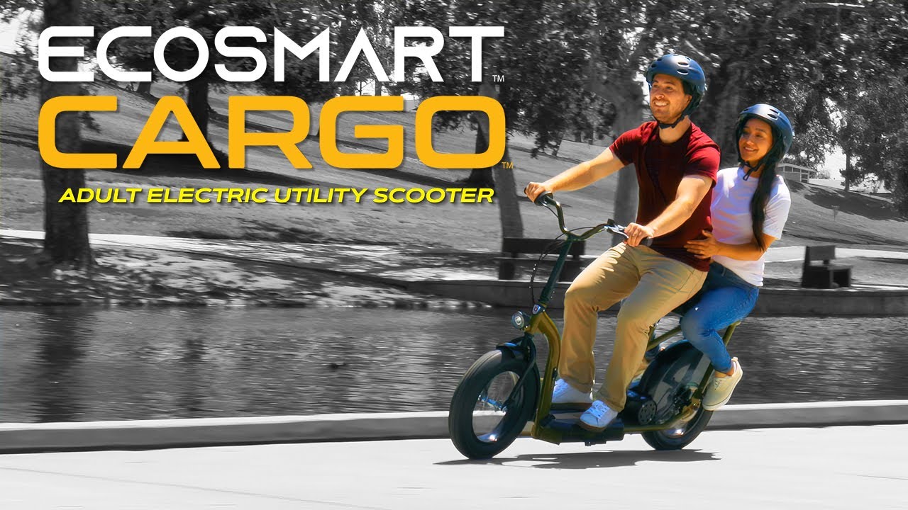 Razor Presents: EcoSmart Cargo Electric Utility Scooter