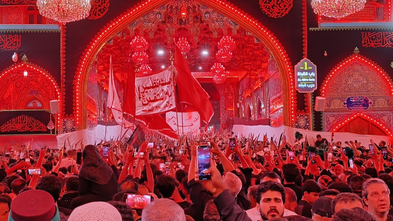 مراسم التطبير في كربلاء المقدسة في عاشوراء | شهر محرم الحرام | يوم 10 | عراق 🇮🇶 #كربلاء #2025 #محرم
