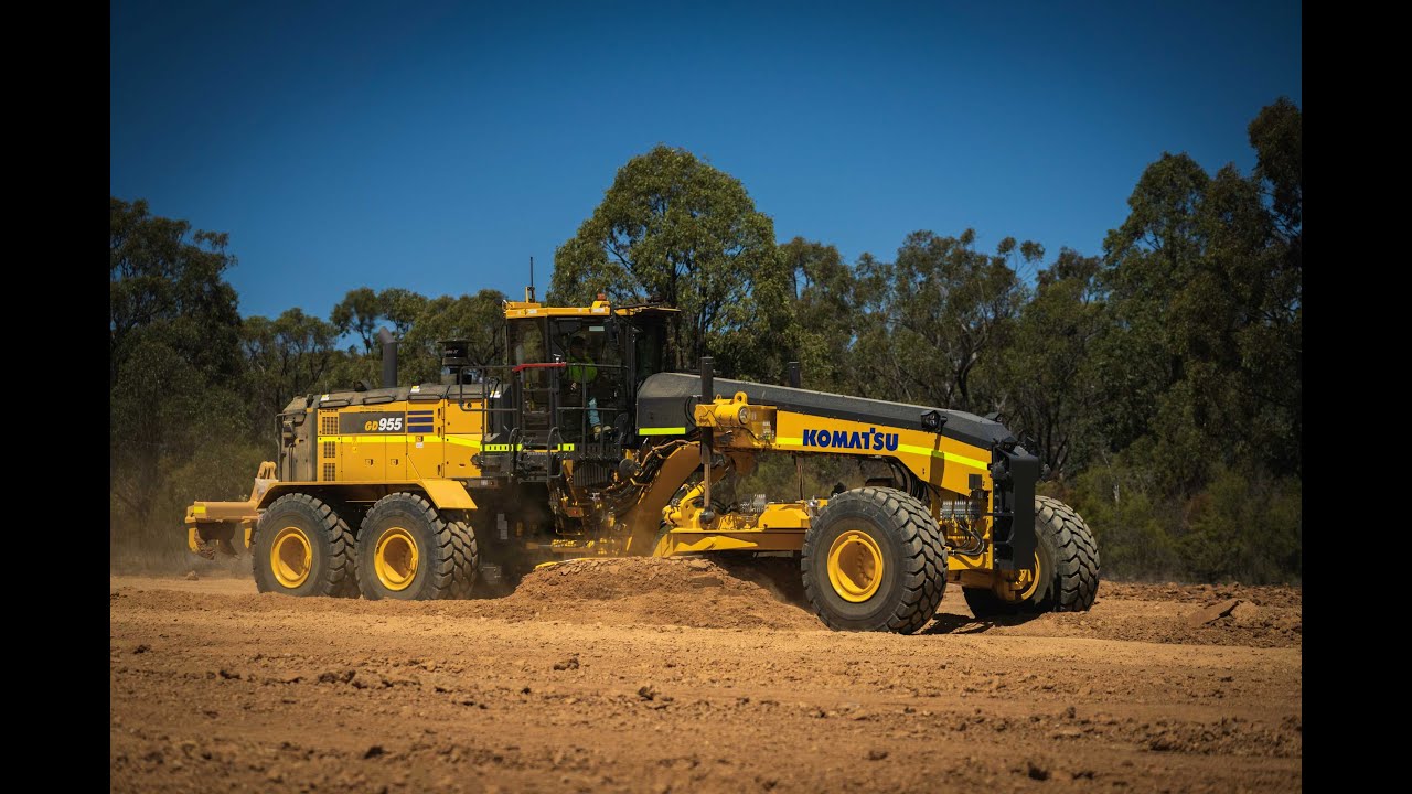 Komatsu GD955-7 Mining Grader