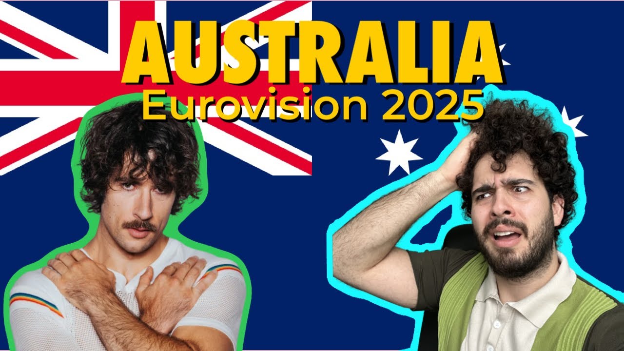 Australia Eurovision 2025 REACTION! 🇦🇺 | Go-Jo - Milkshake Man