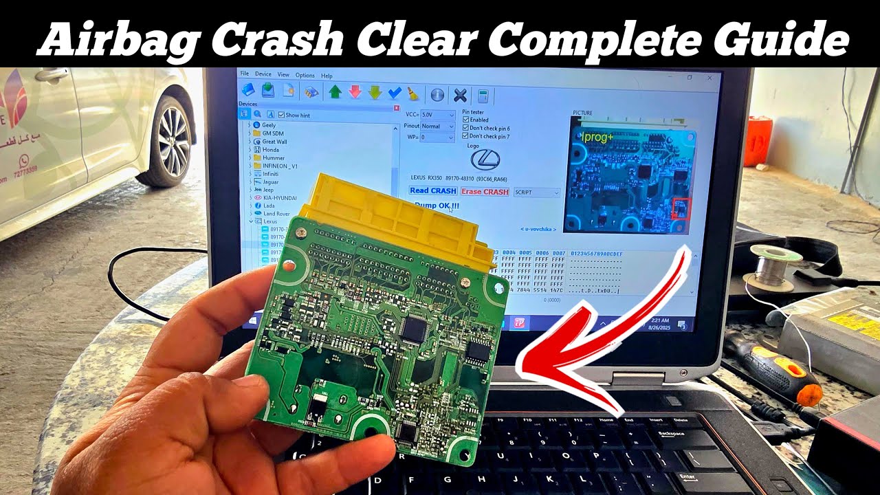 How To Airbag Crash Clear / Program Airbag Module || Complete Guide 💯