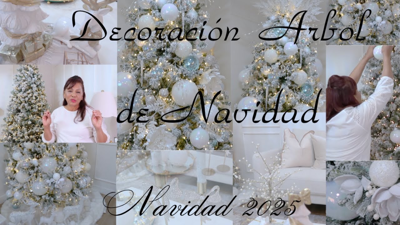 DECORANDO MI ARBOL DE NAVIDAD 2025  