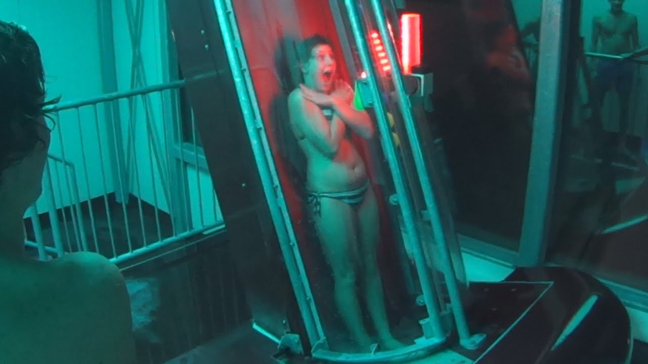 Scary Torpedo Water Slide at Europabad