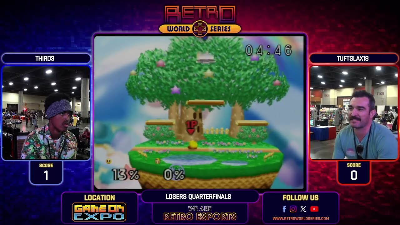 Third3 vs Tuftslax18 (Losers Quarterfinals) - Super Smash Bros (N64) - Game On Expo 2026