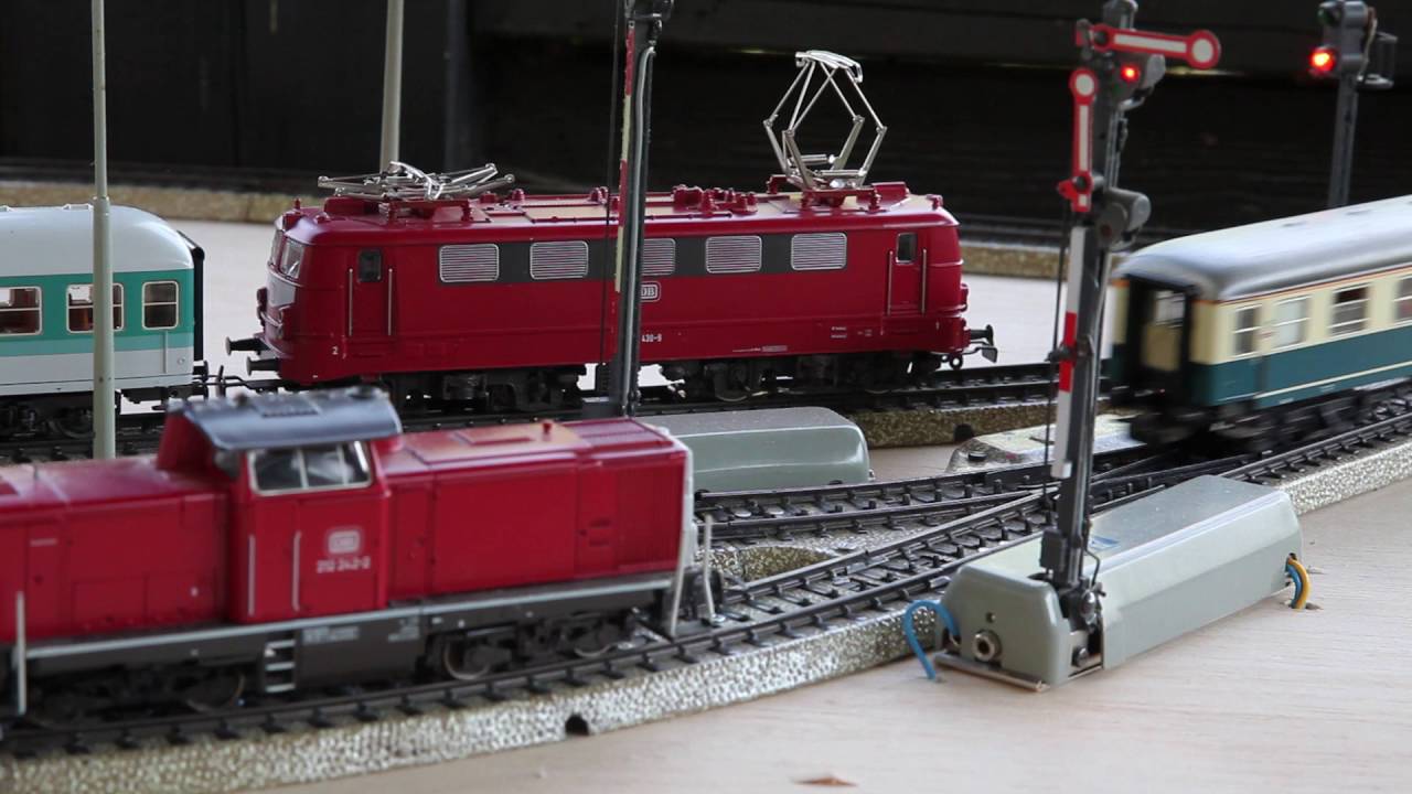 Märklin Balkonanlage 2013 mit M-Gleis