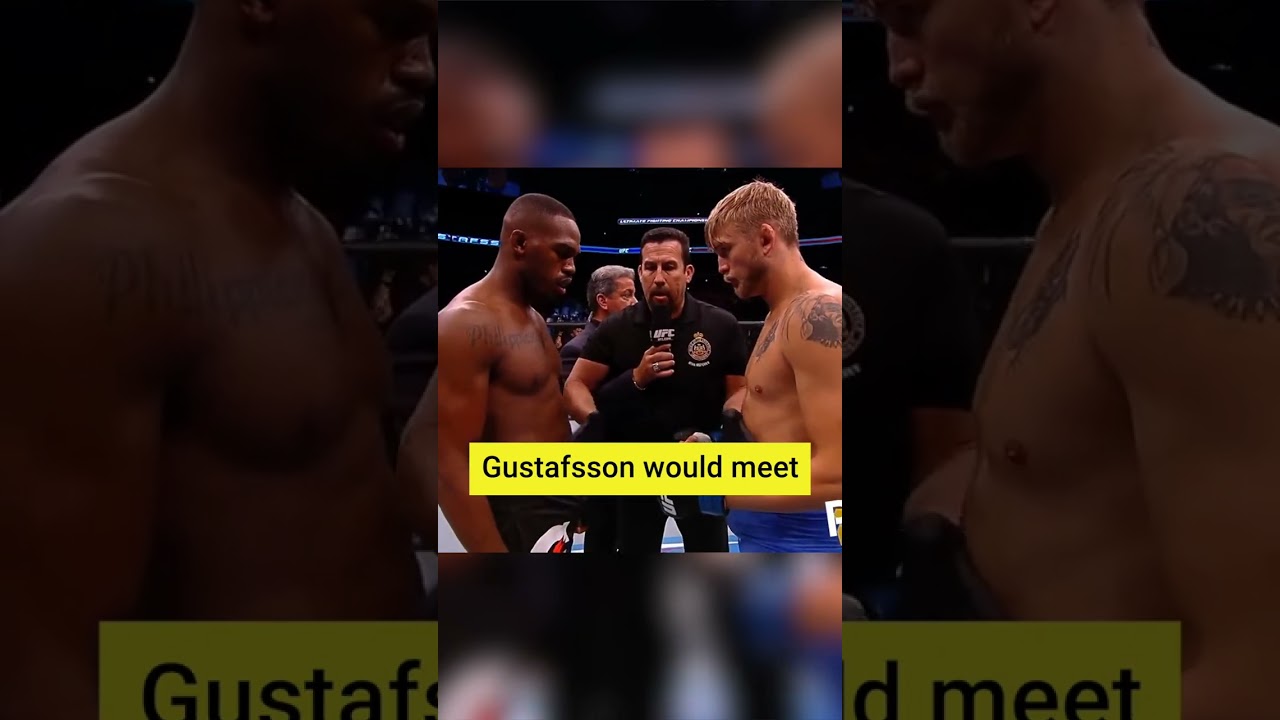 How Alexander Gustafsson ALMOST Beat the UFC LHW GOAT | Jones vs Gustafsson #shorts #mma #UFC