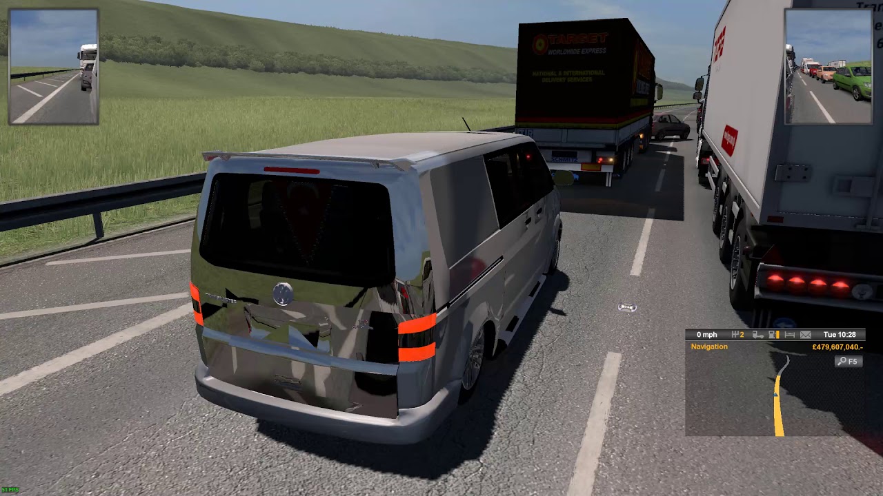 [ ETS2 ] VW Transporter - Euro Truck Simulator 2 [ ETS2 1.35]