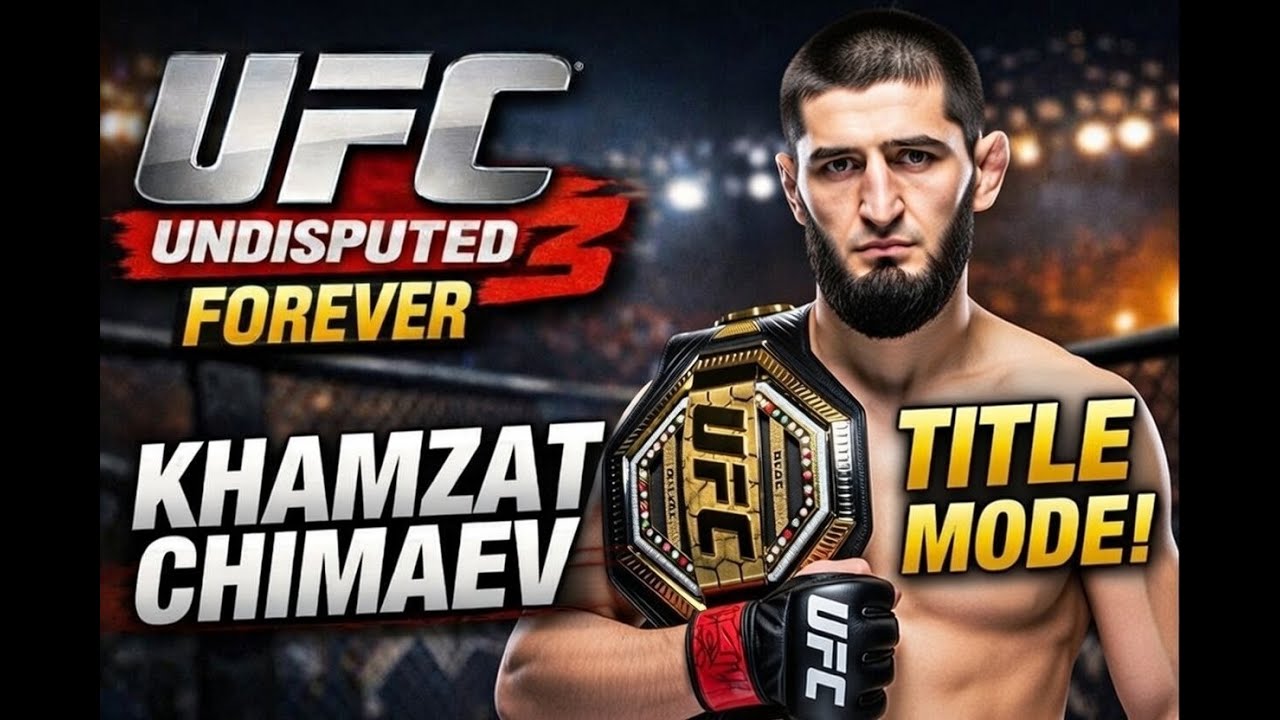 UFC Undisputed Forever -- Khamzat Chimaev Title Mode (No Commentary) 🏆🔥(Part 2)