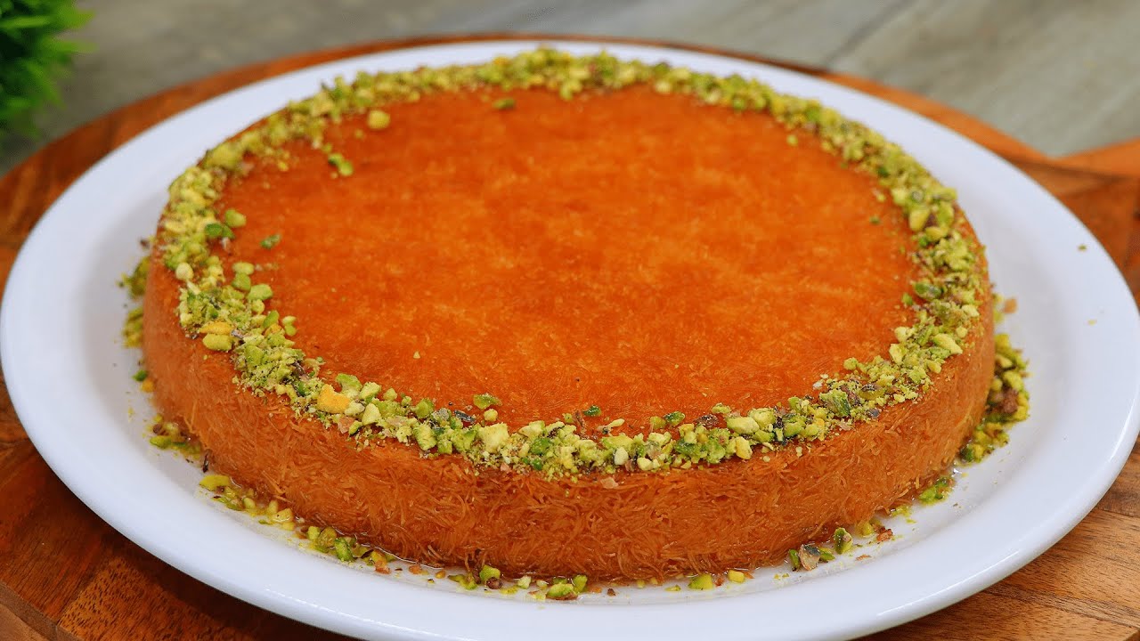 طريقة الكنافه وسر طعمها الرهيب ولونها المميز 😍 الطعم مذهل تعدا مرحلة الوصف