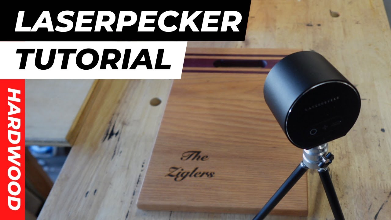 LaserPecker 1 Quick Tutorial | Best Settings For Engraving Hardwood