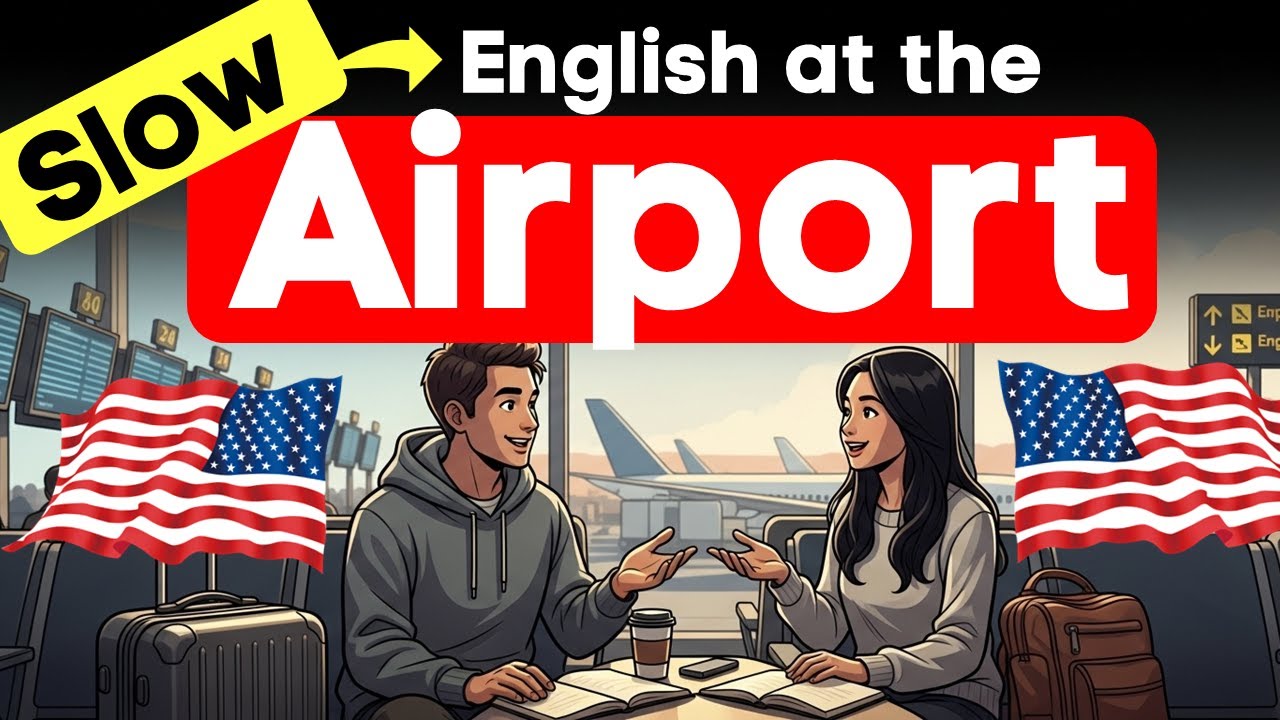 Master Airport English: Your Guide to Confident, Stress-Free Travel ✈️ | English Podcast