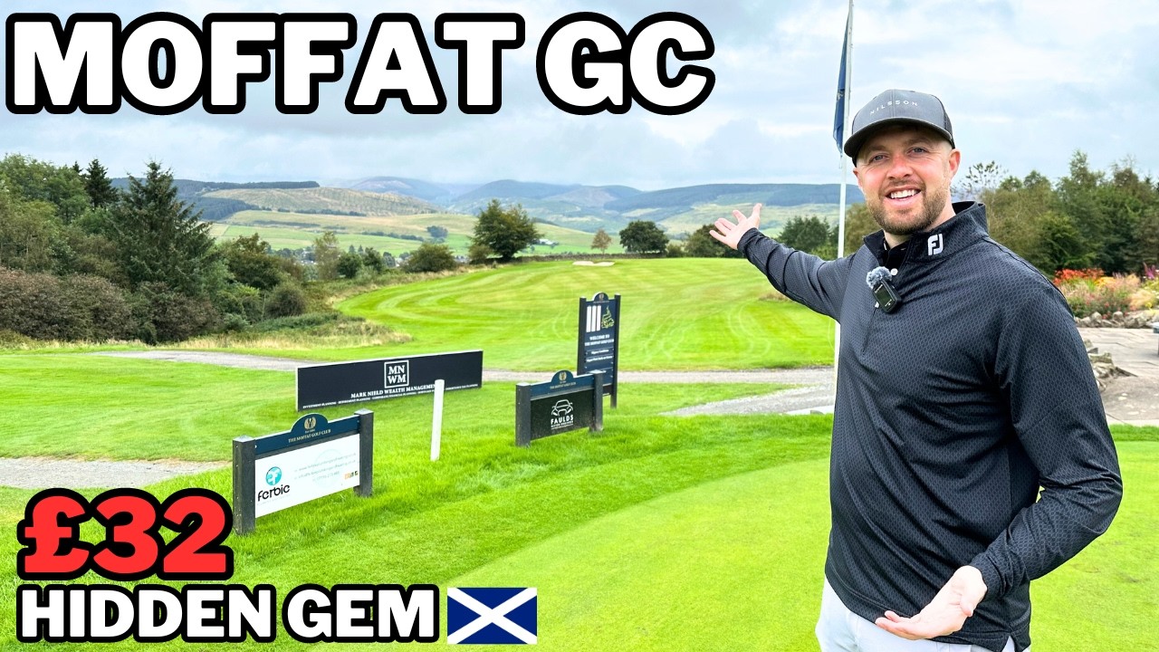 The start our Scotland Golf Trip | Moffat Golf Club