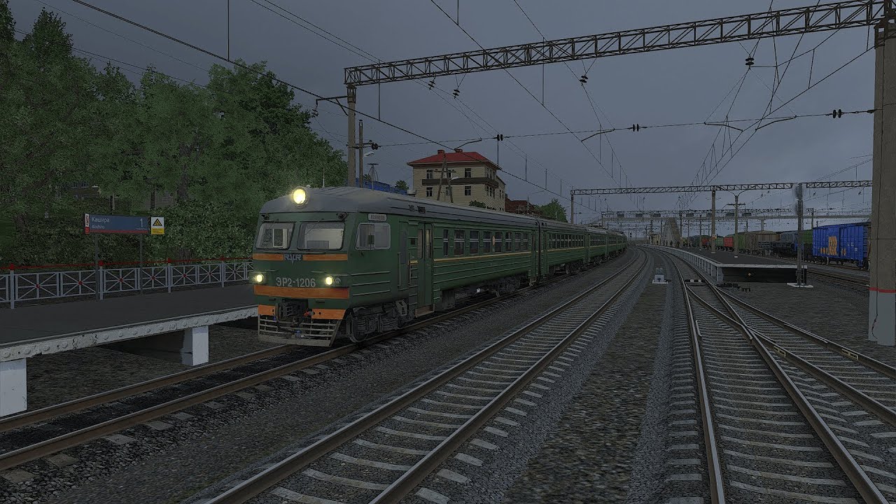 RailWorks  Электропоезд №6013  Москва-Узуново и 