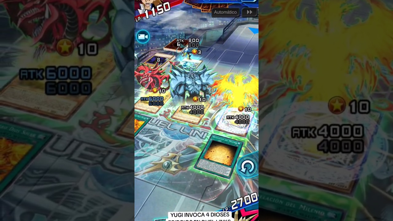 YUGI INVOCA 4 DIOSES EGIPCIOS EN YU-GI-OH! DUEL LINKS #fighterx78 #yugioh