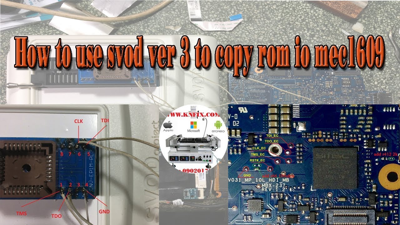 How To Use Svod Ver 3 To Copy Rom I/O Mec1609