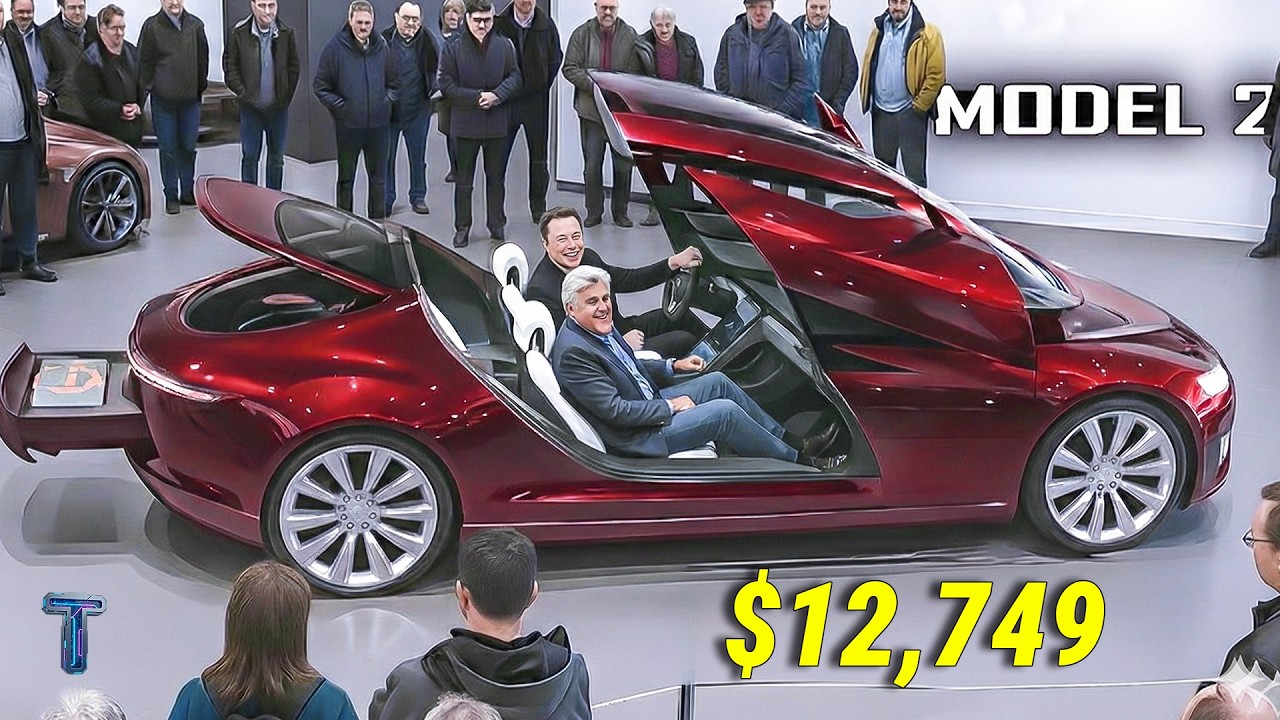 Tesla Model 2 за 12 749 долларов навсегда избавит вас от ежемесячных платежей в размере 1025 долл...