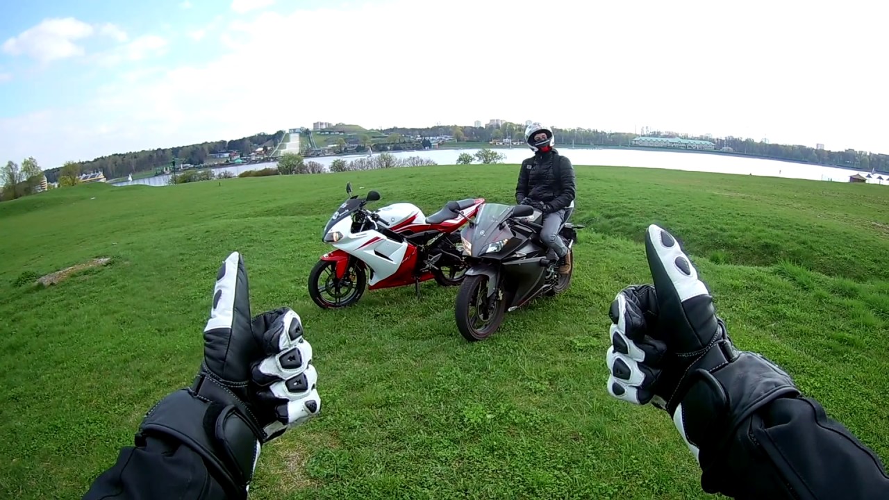 Trip to Poznan | Yamaha TZR 50 | Yamaha YZF R125