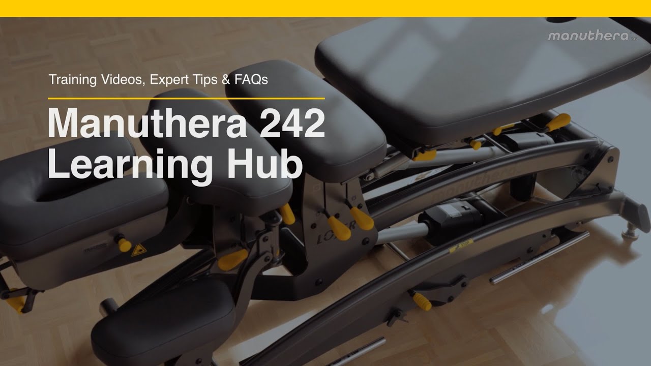 Learning Hub for Manuthera 242 Treatment table