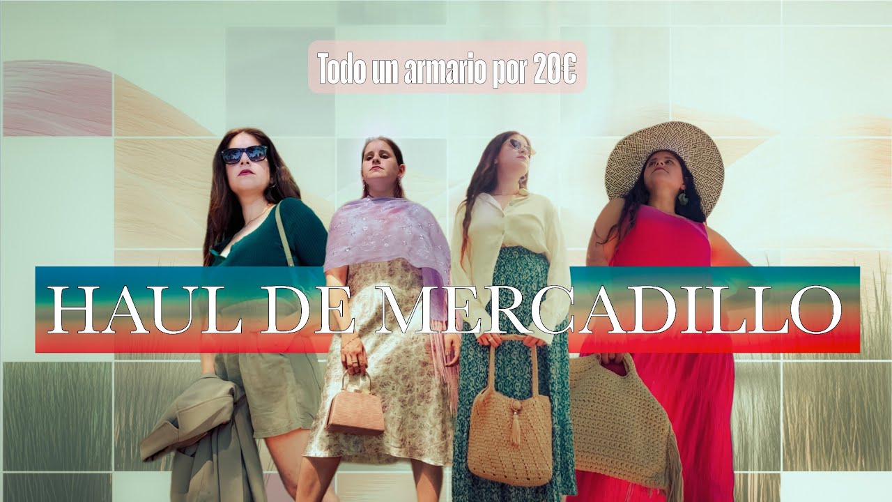 HAUL DE MERCADILLO ELEGANTE TODO A 1€/ROPA DE DISEÑADOR