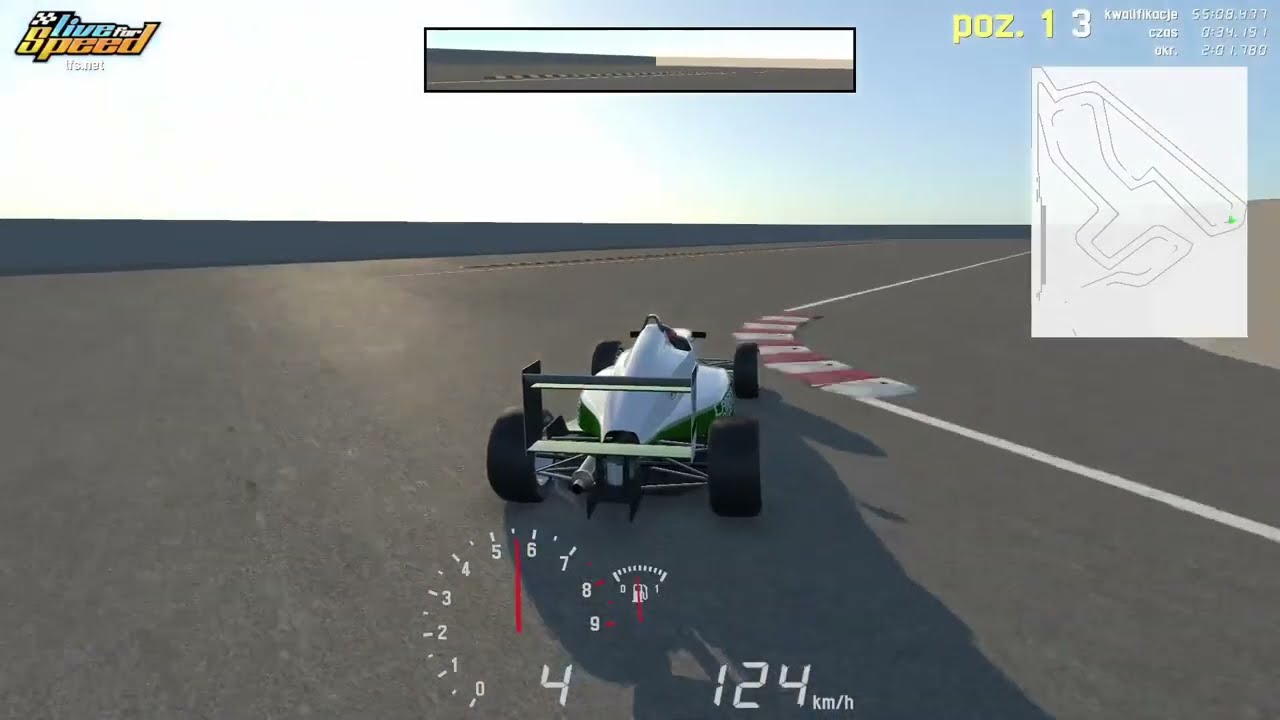Live For Speed 0.8 - My Custom Track #2 on Layout Square