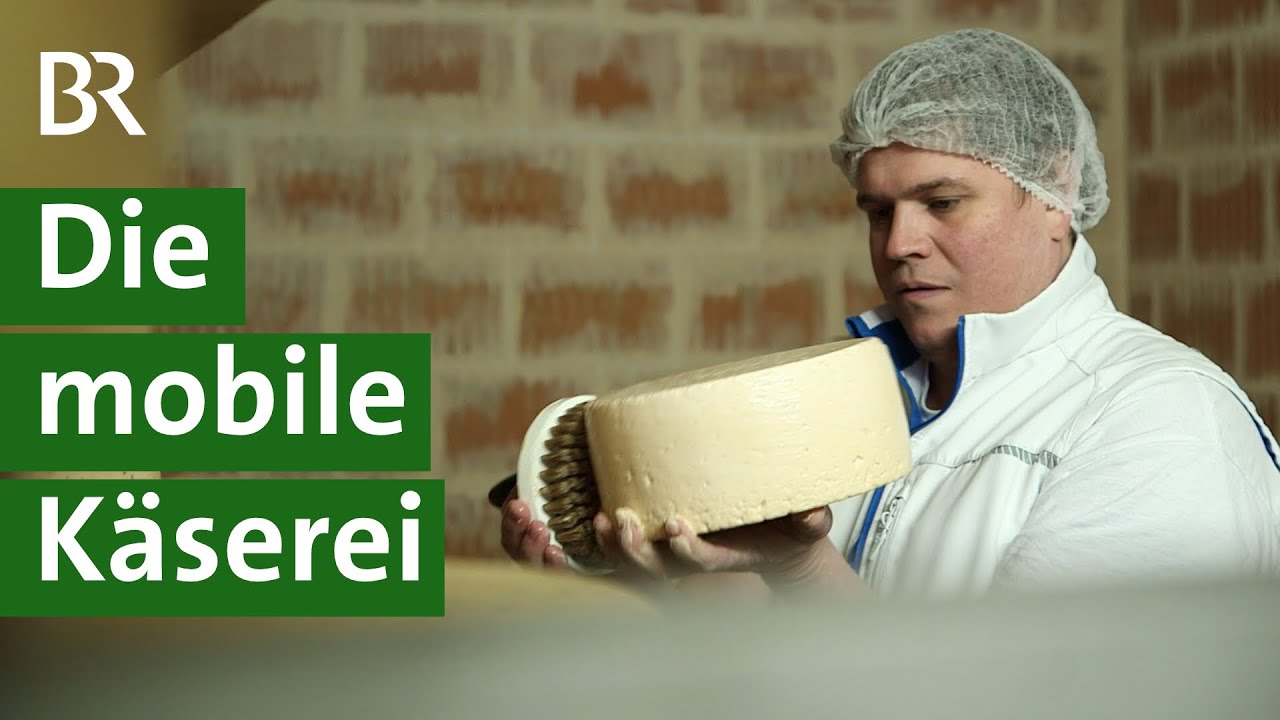 Camembert vom Bauernhof: Mit mobiler Käserei | Käse herstellen | Landwirtschaft | Unser Land | BR